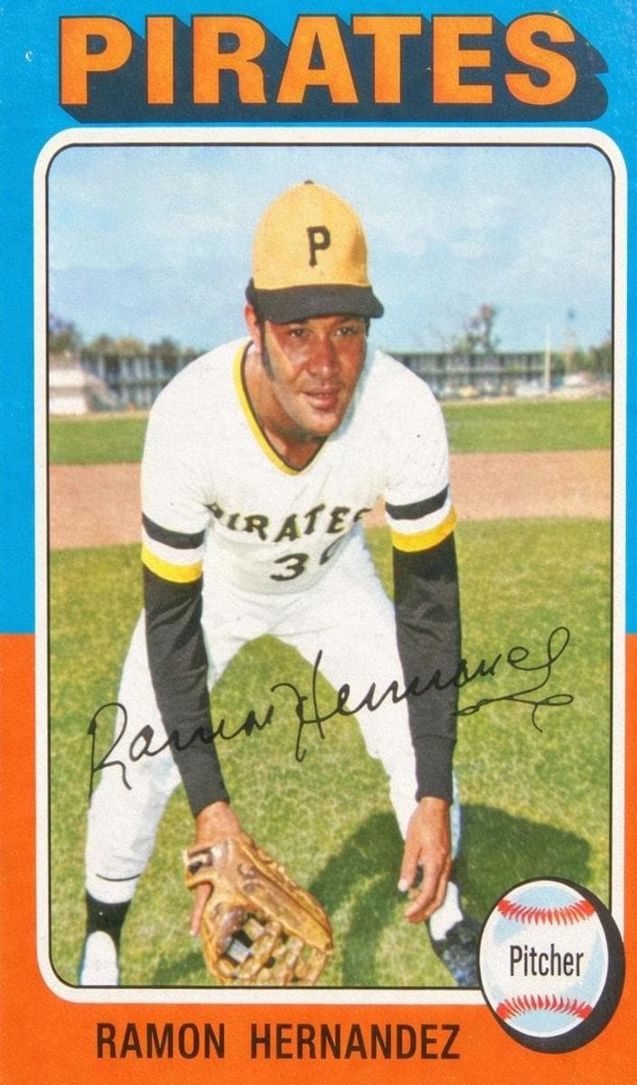 Ramon Hernandez 1975 topps Topps