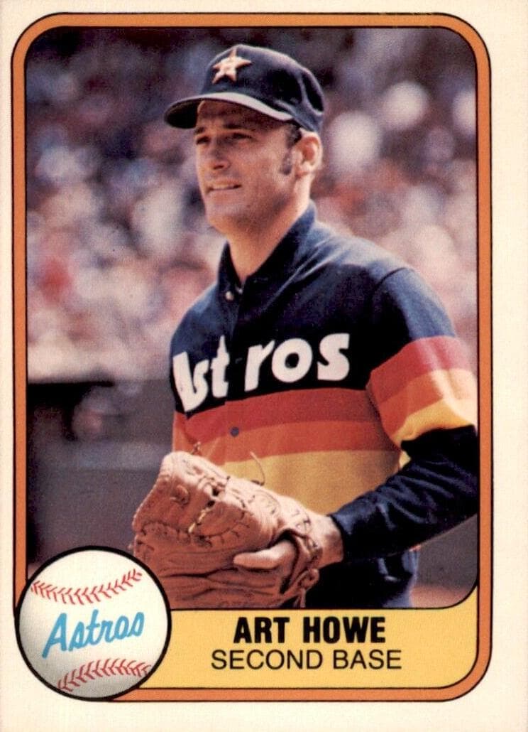 Art Howe 1981 fleer Fleer