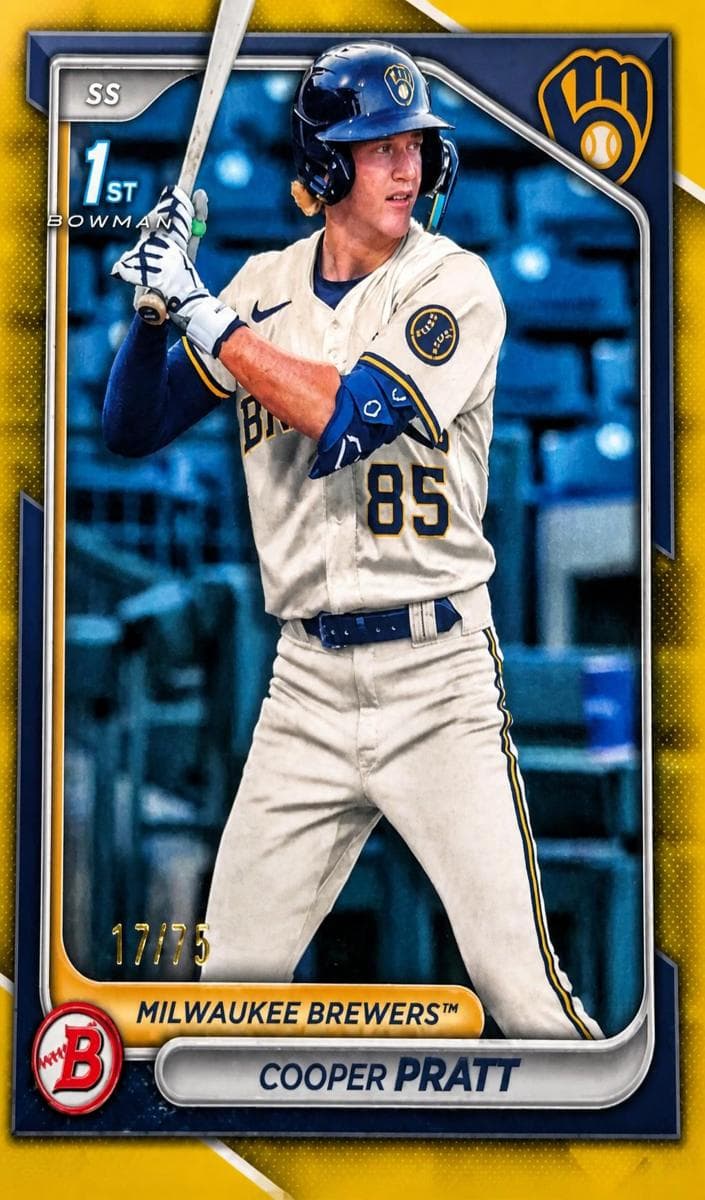 Cooper Pratt 2024 bowman Bowman