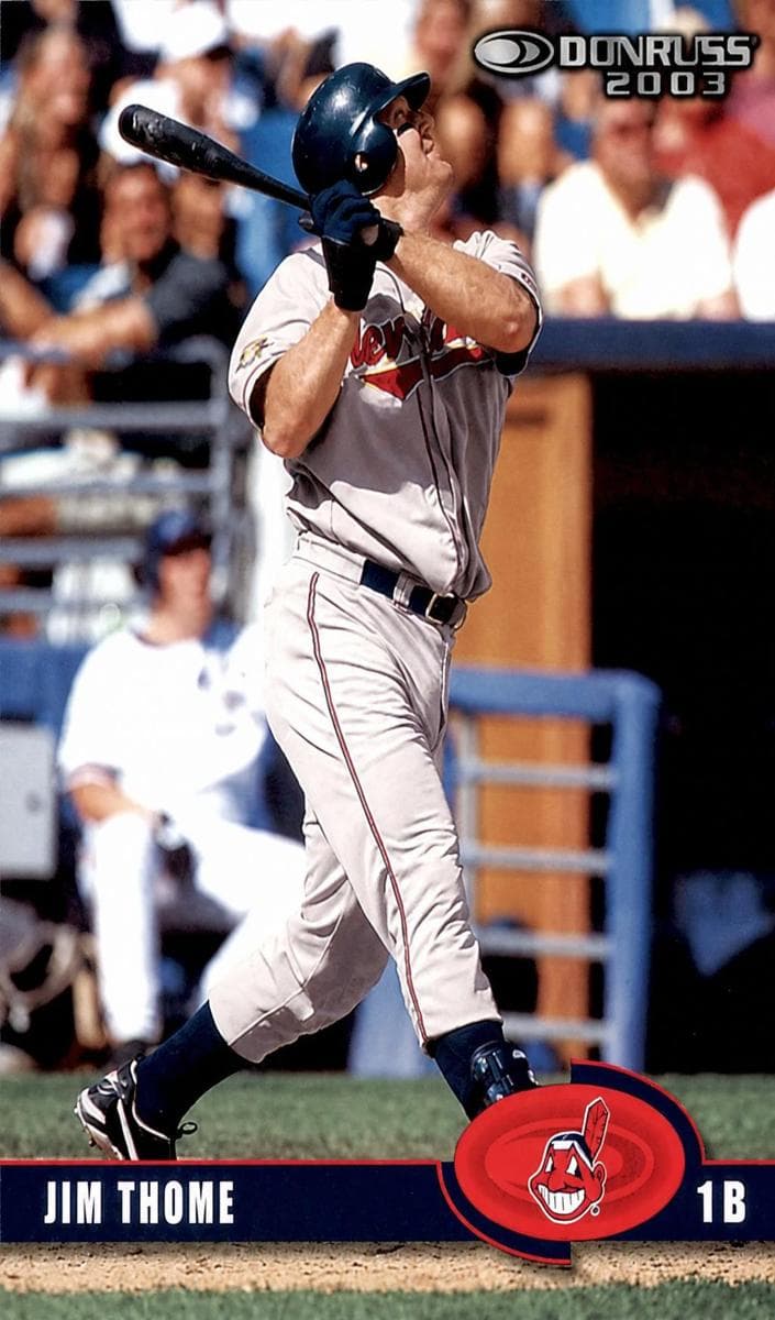 Jim Thome 2003 panini Donruss