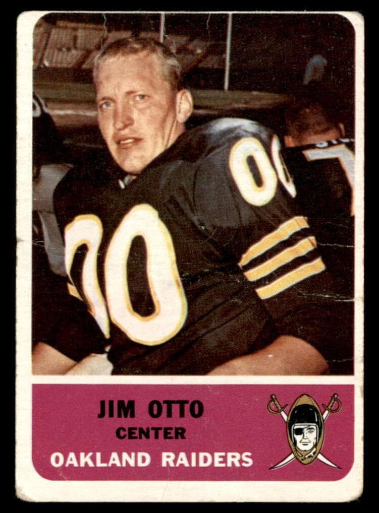 Jim Otto 1962 fleer Fleer