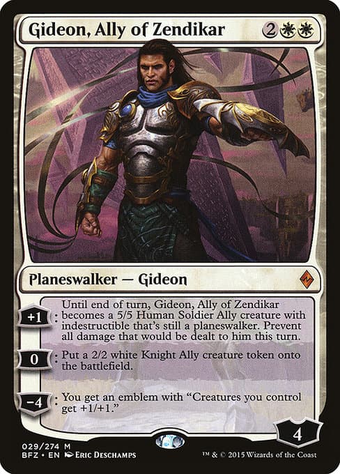 Gideon, Ally of Zendikar #29