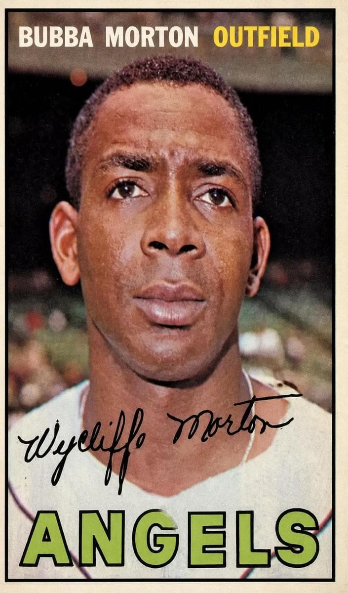 Bubba Morton 1967 topps O-Pee-Chee