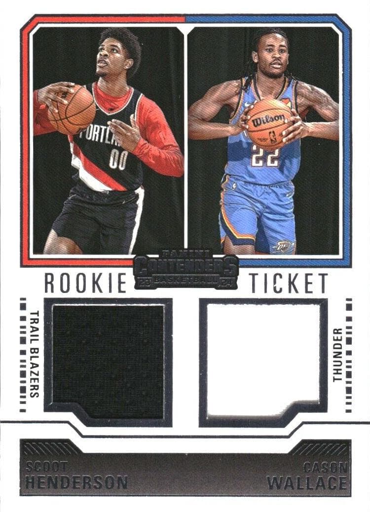 Scoot Henderson / Cason Wallace trading card