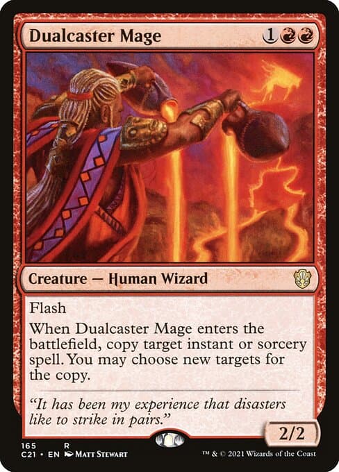 Dualcaster Mage 2020 Magic: The Gathering