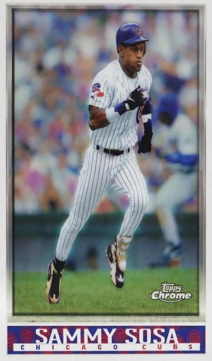 Sammy Sosa 1998 topps Topps Chrome