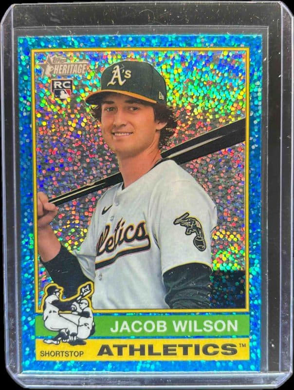 Jacob Wilson 2025 topps Topps Heritage