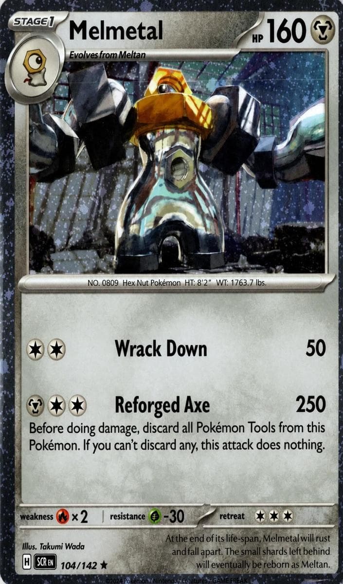 Melmetal trading card