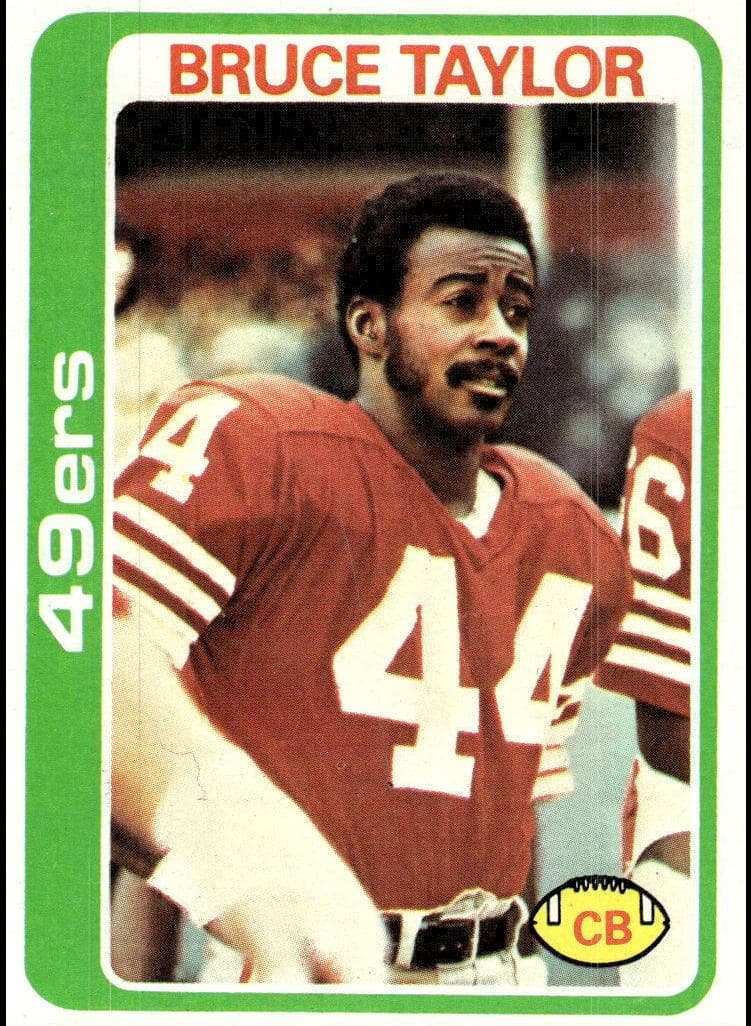 Bruce Taylor 1978 topps Topps