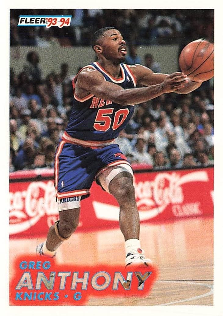 Greg Anthony 1993 fleer Fleer