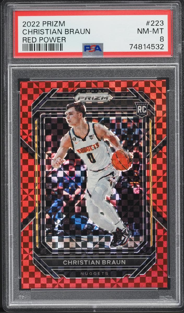 Christian Braun trading card