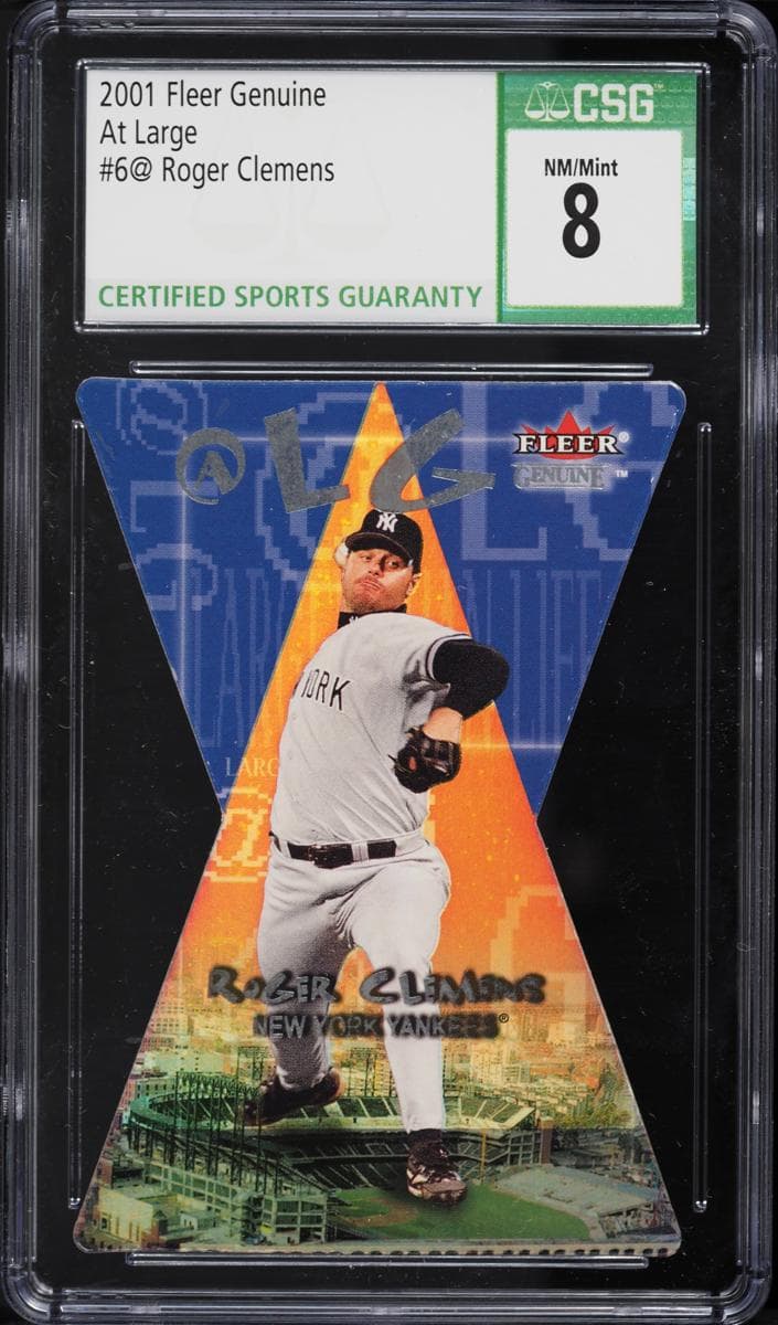 Roger Clemens 2001 fleer