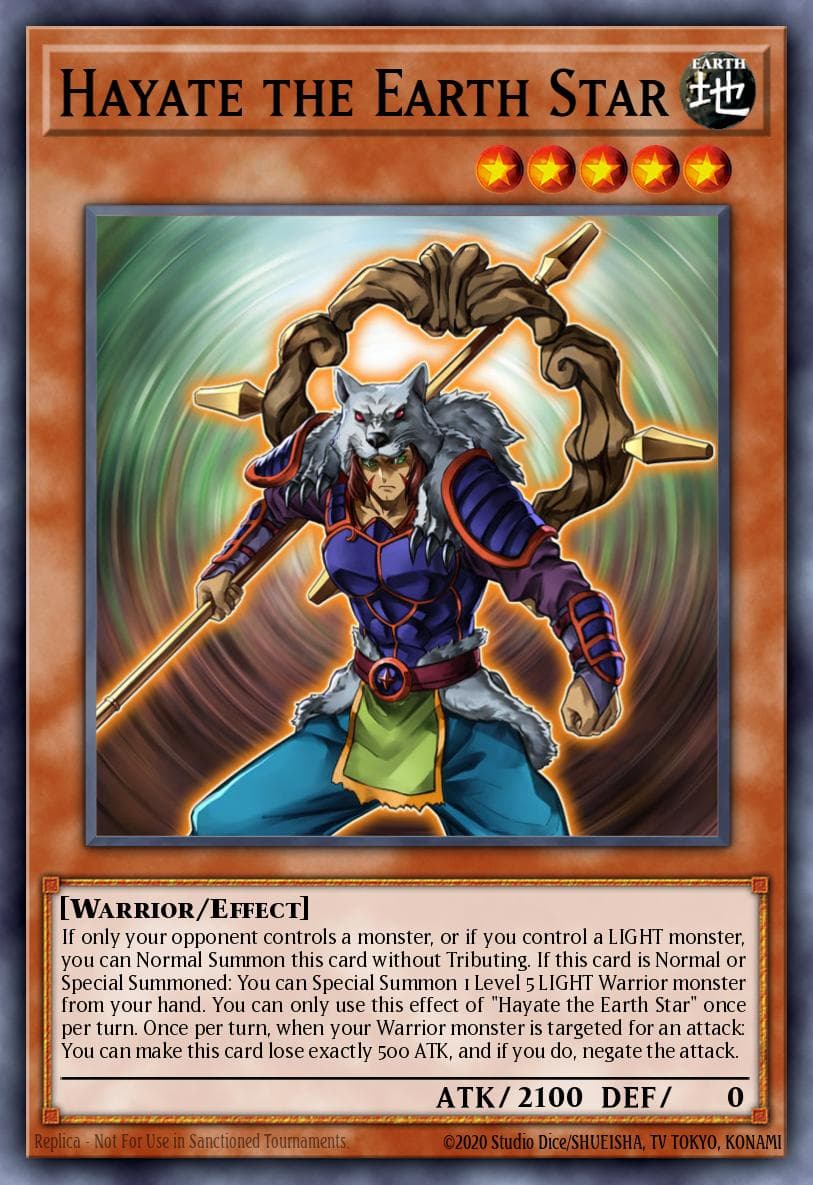 Hayate the Earth Star 2018 Yu-Gi-Oh! Battles of Legend: Relentless Revenge