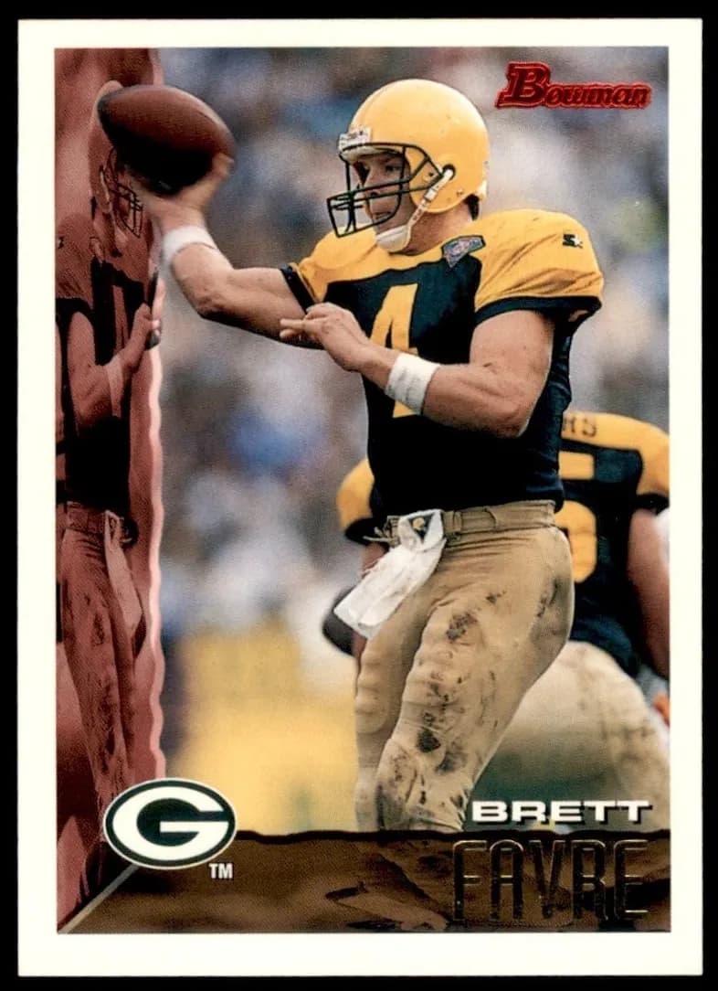 Brett Favre 1995 bowman
