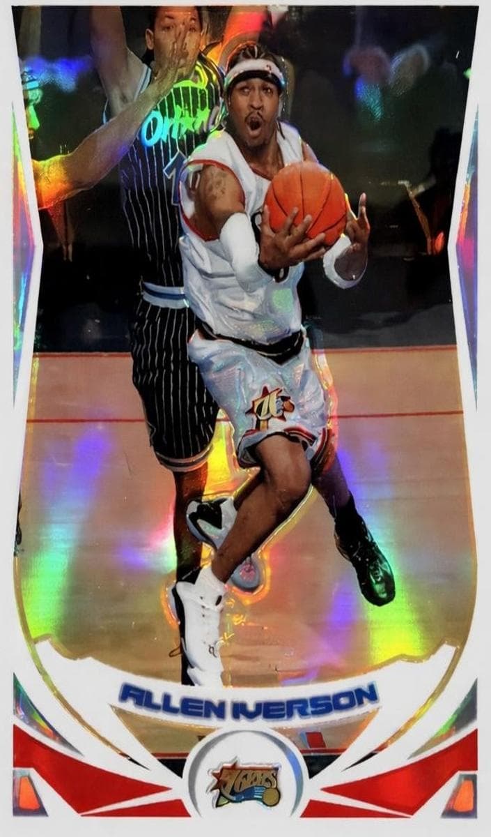 Allen Iverson 2004 topps Topps Chrome