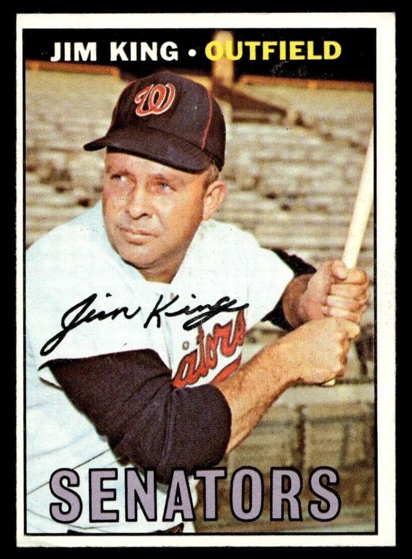 Jim King 1967 topps Topps