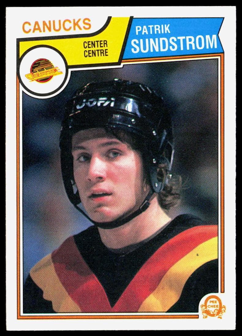 Patrik Sundstrom trading card