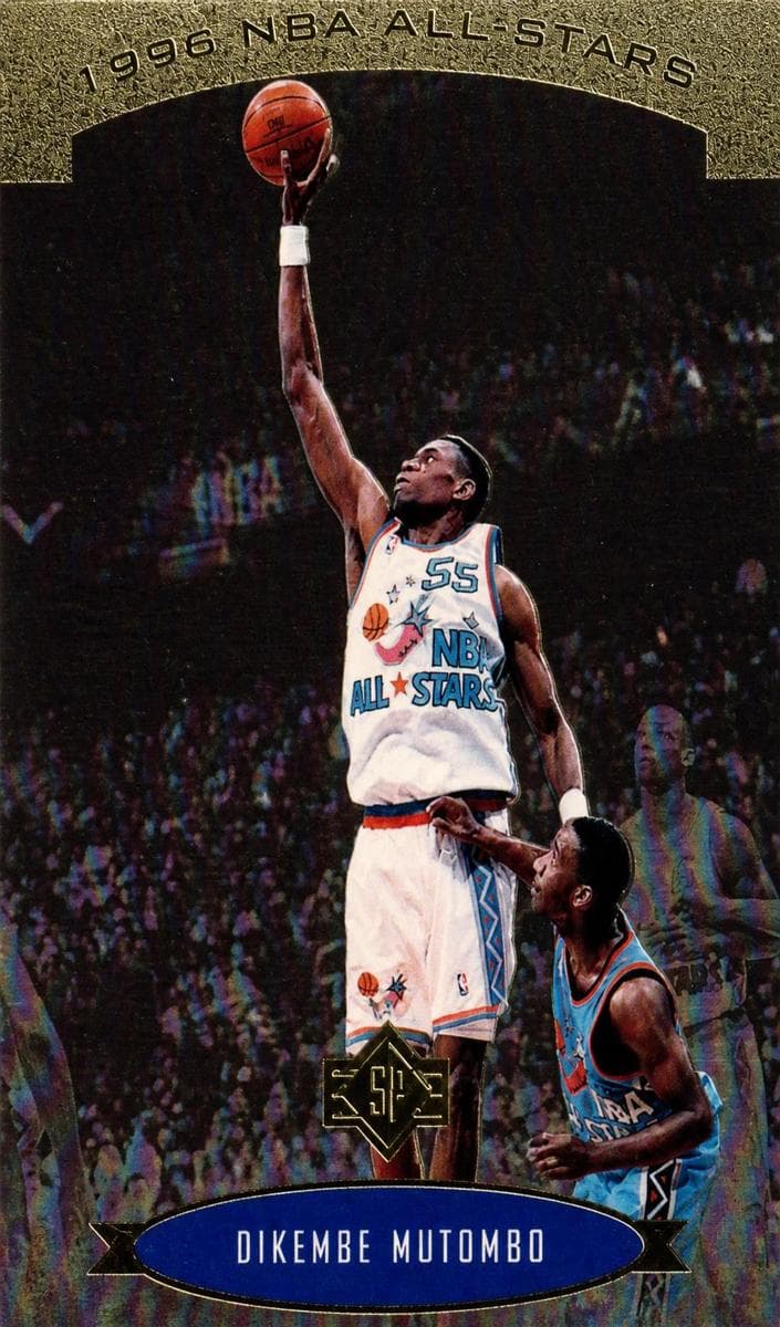 Dikembe Mutombo 1995 unknown SP