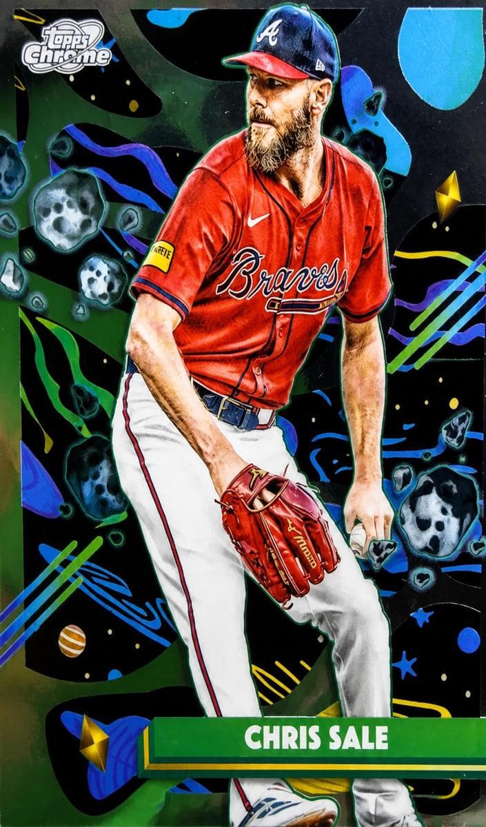 Chris Sale trading card