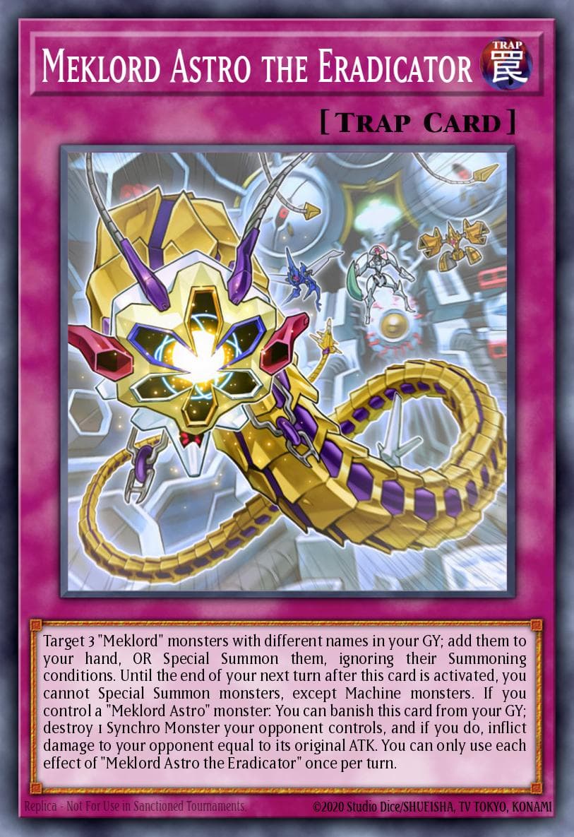 Meklord Astro the Eradicator 2020 Yu-Gi-Oh! Legendary Duelists: Rage of Ra