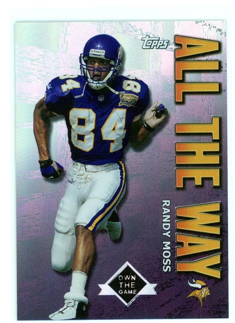 Randy Moss 2001 topps