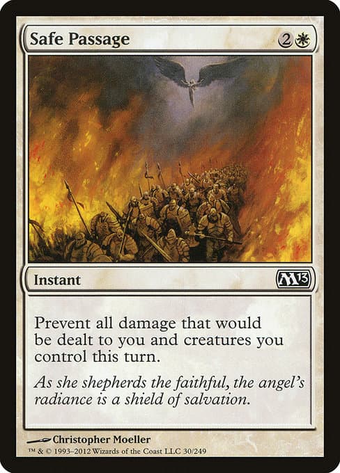 Safe Passage 2009 Magic: The Gathering M10