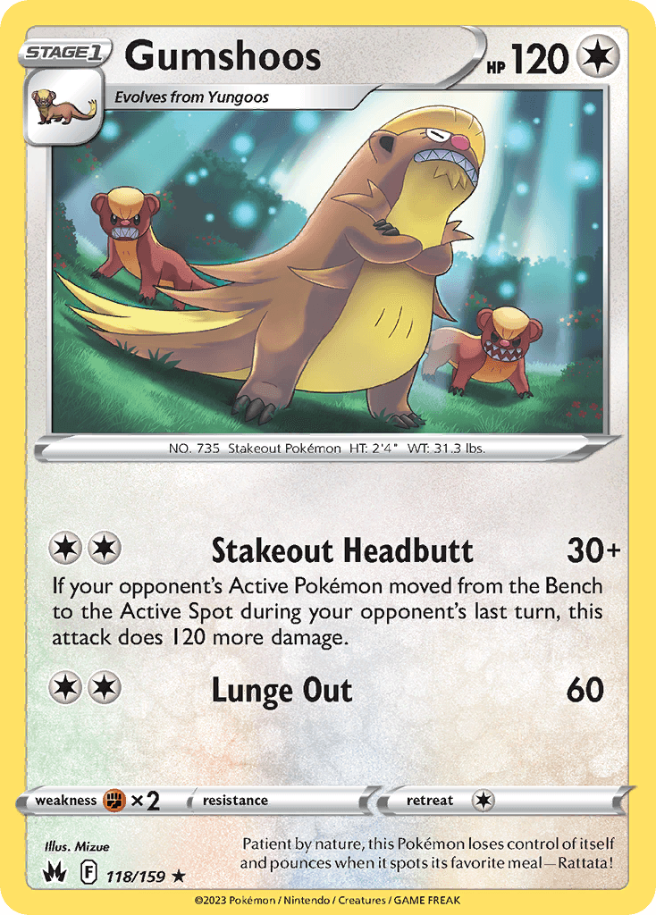 Gumshoos 2017 Pokemon