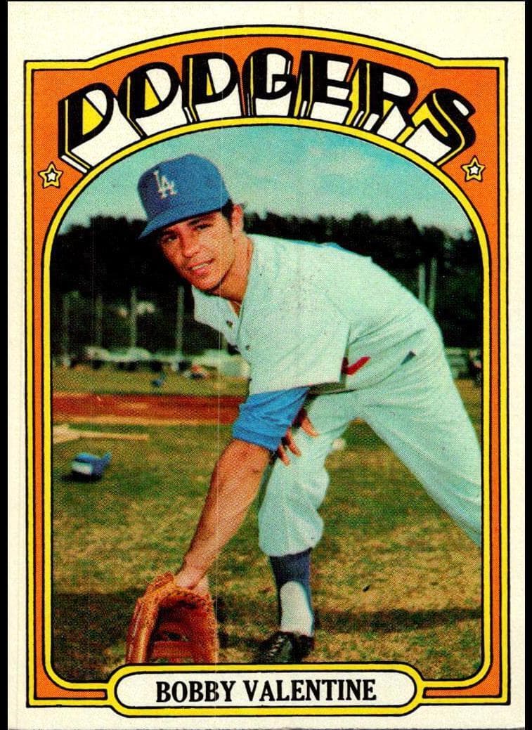 Bobby Valentine 1972 topps Topps