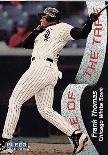 Frank Thomas 1998 fleer Fleer Tradition