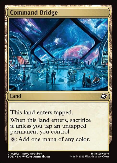 Command Bridge 2025 Magic: The Gathering Edge of Eternities