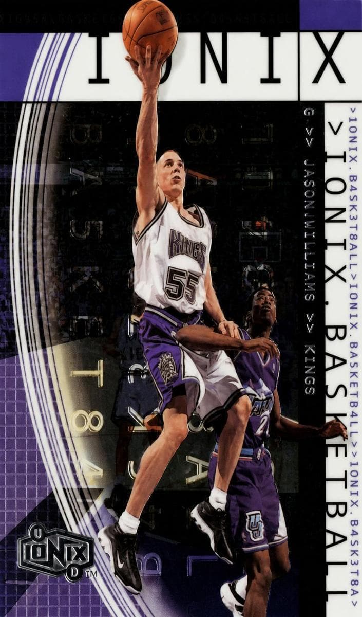 Jason Williams 1999 upper-deck Ionix