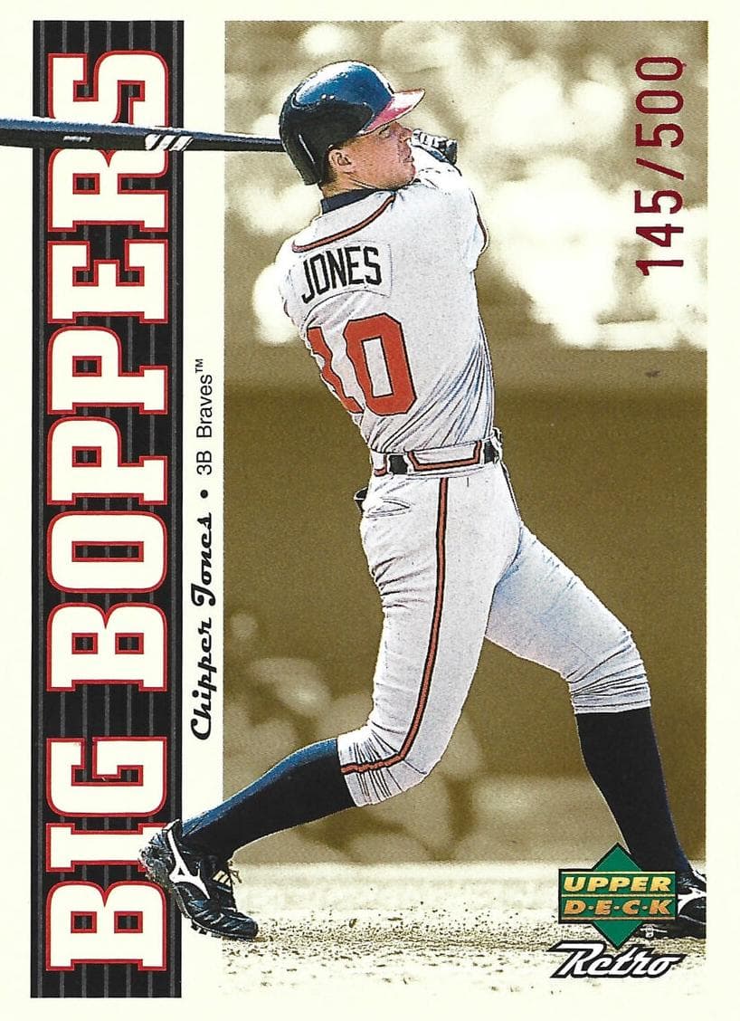 Chipper Jones 1998 upper-deck Upper Deck Retro