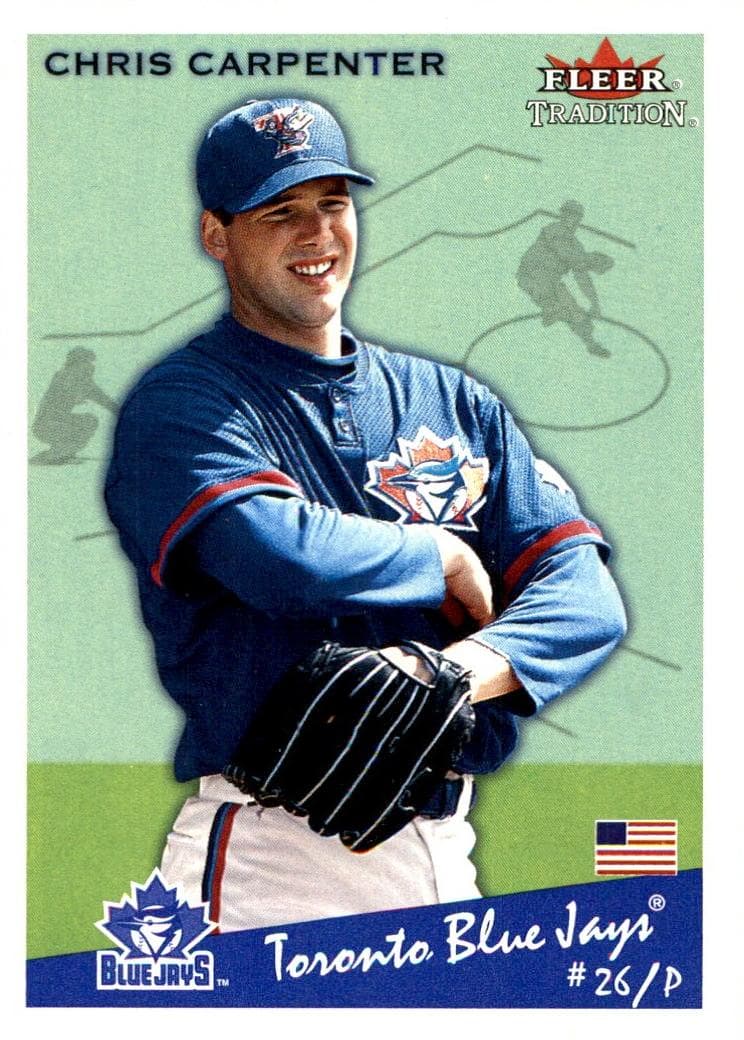 Chris Carpenter 2002 fleer Fleer Tradition Update