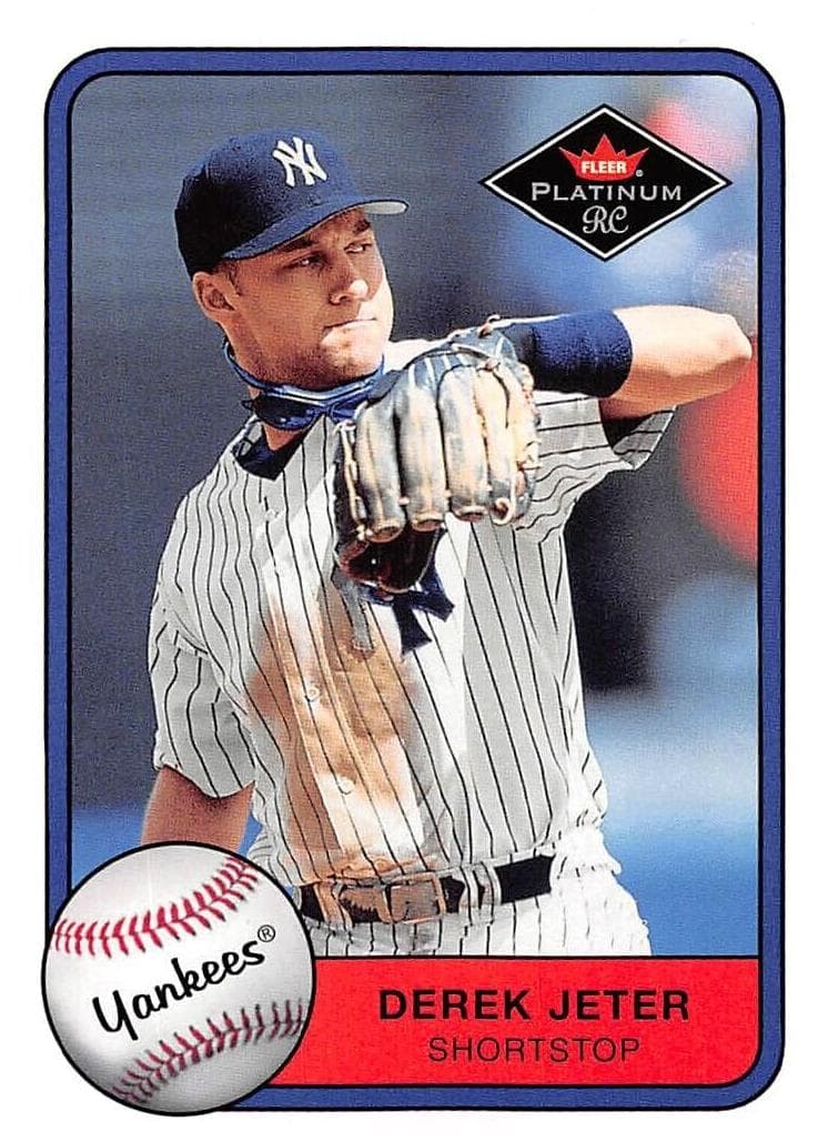 Derek Jeter 2001 fleer Fleer Platinum