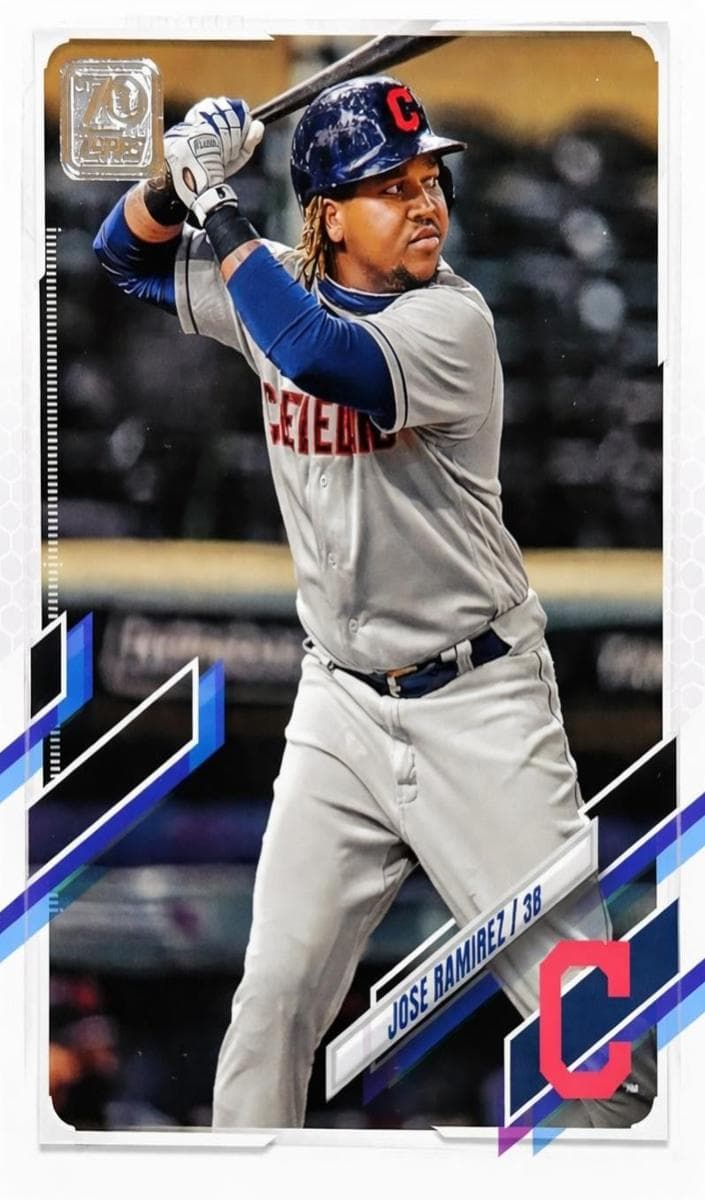 Jose Ramirez 2021 topps Topps