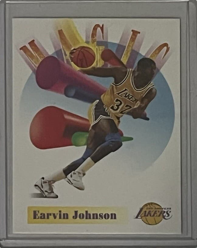 MAGIC JOHNSON BASKETBALL PROMO 1991 Skybox