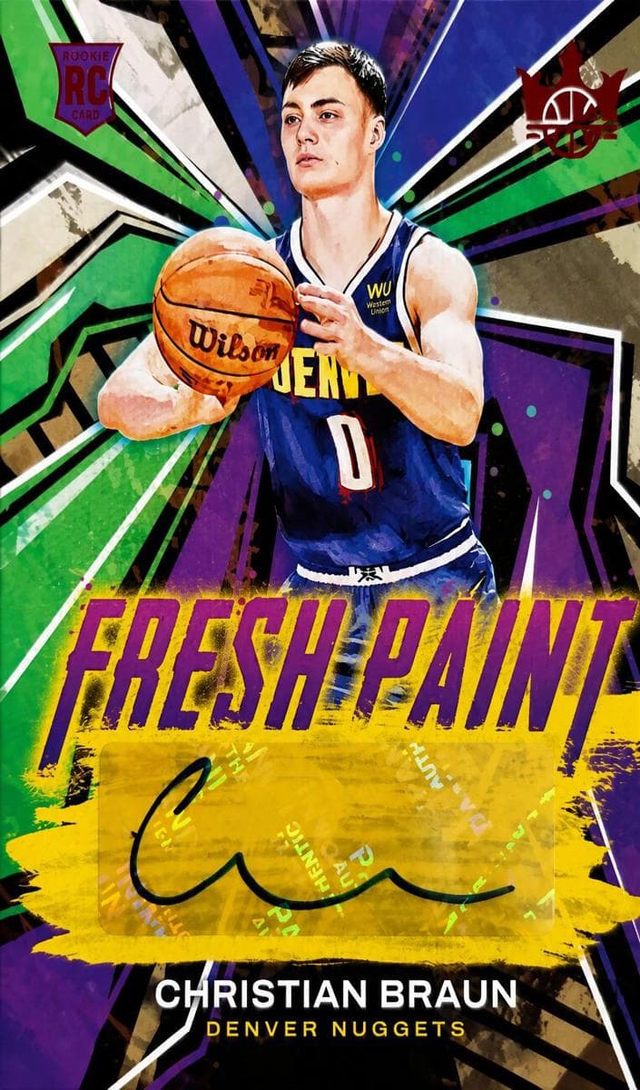Christian Braun 2022 panini Panini Court Kings
