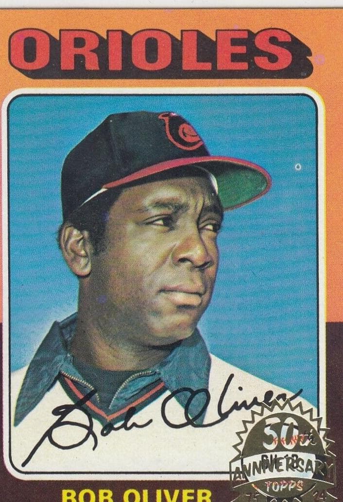 Bob Oliver 1975 topps