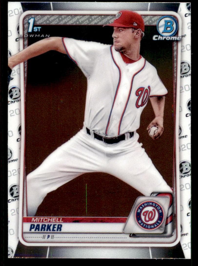 Mitchell Parker 2020 bowman Bowman Draft