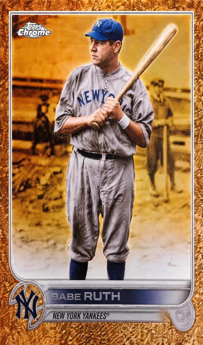 Babe Ruth 2022 topps