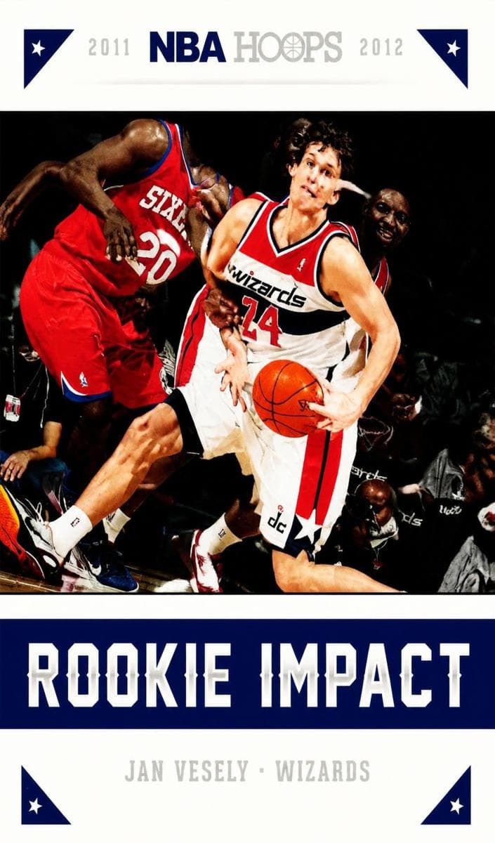 Jan Vesely 2012 panini Hoops