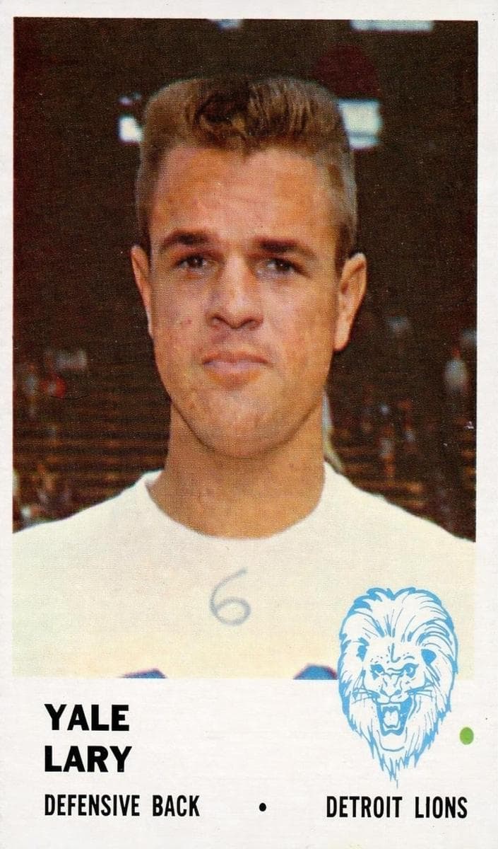 Yale Lary 1961 fleer Fleer