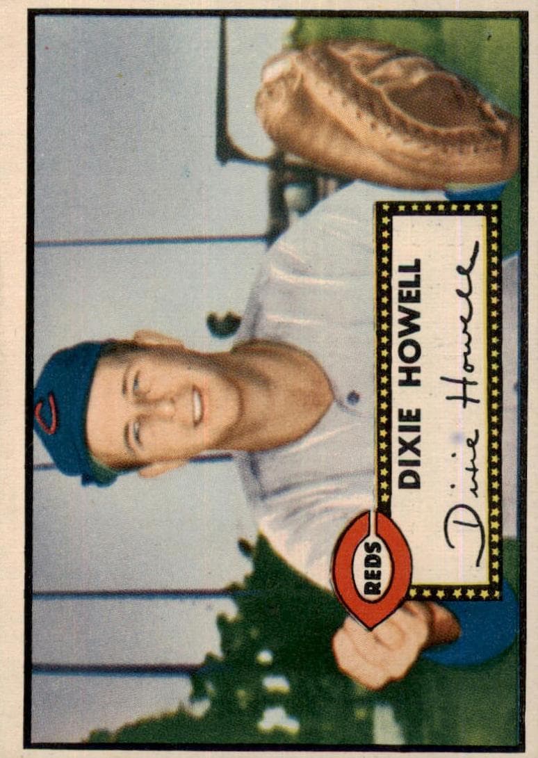 Dixie Howell 1952 topps Topps