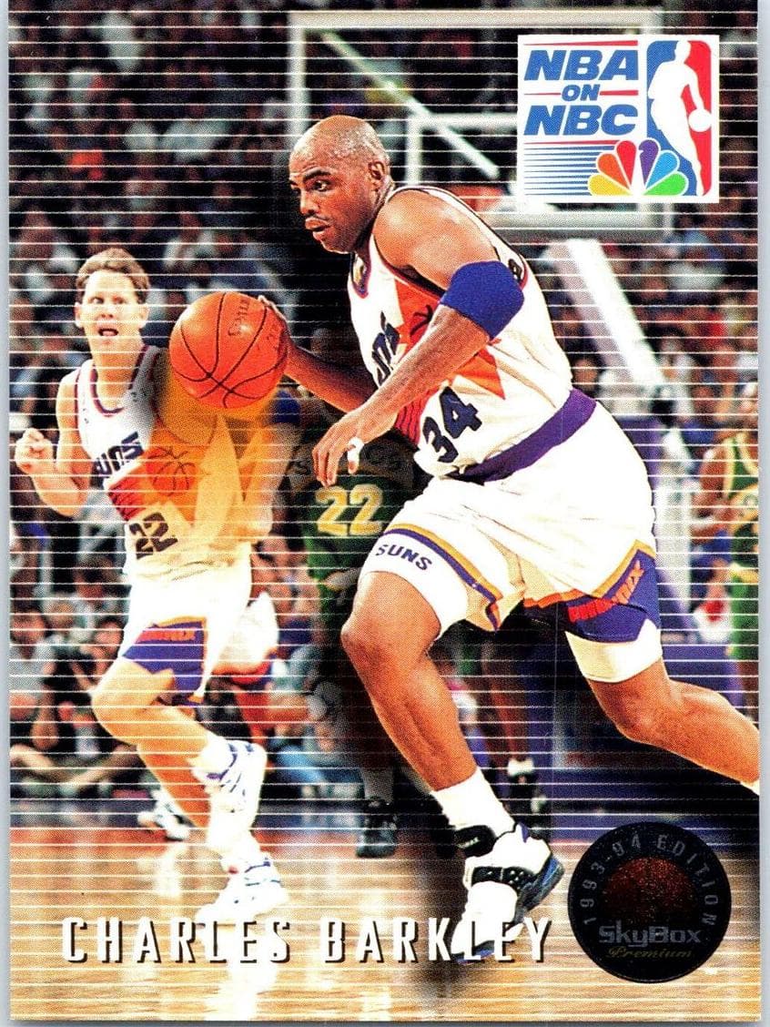 Charles Barkley 1993 fleer