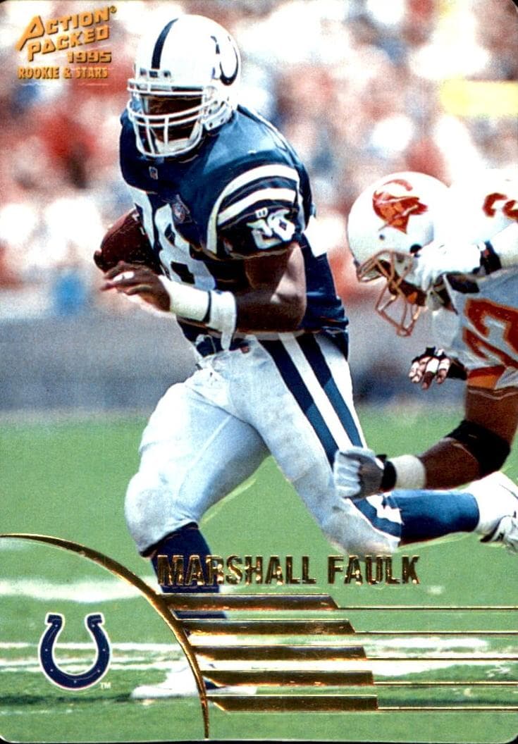 Marshall Faulk 1995 fleer