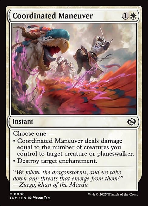 Coordinated Maneuver #6