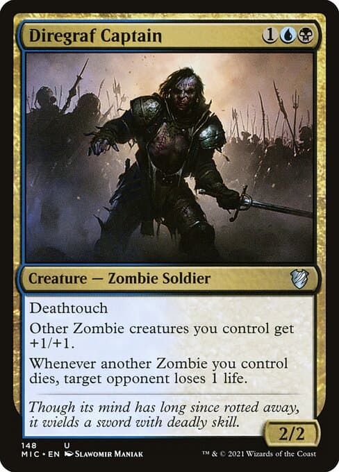 Diregraf Captain 2016 Magic: The Gathering Blessed vs Cursed