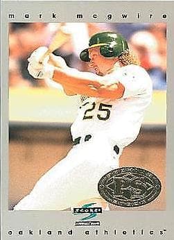 Mark McGwire 1997 panini