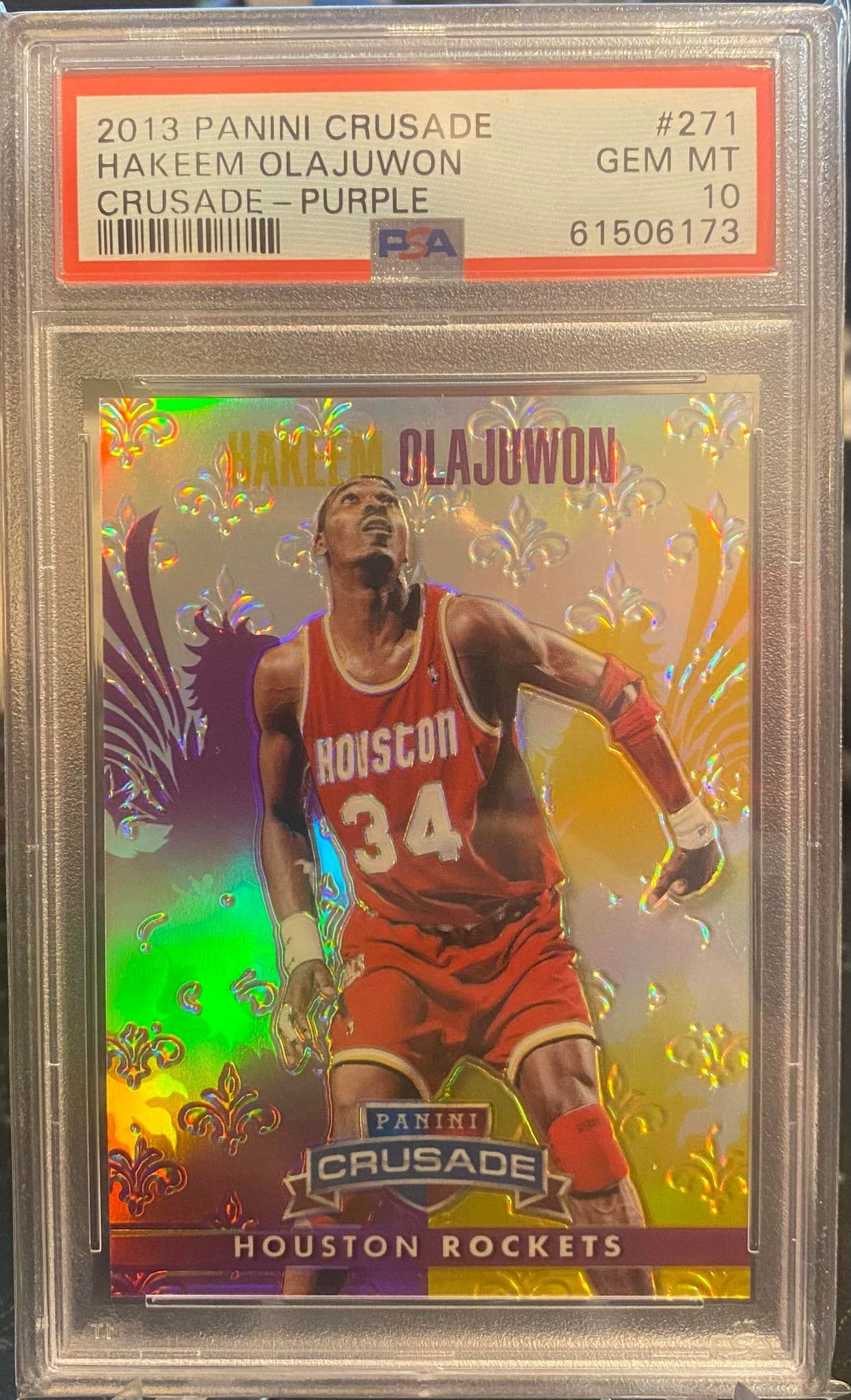 Hakeem Olajuwon 2013 panini