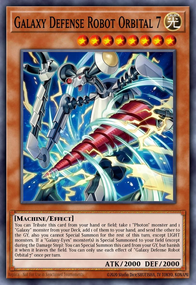 Galaxy Defense Robot Orbital 7 2026 Yu-Gi-Oh! Japanese Limit Over Collection: Rivals Overframe